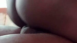 Morning Glory Hot Ebony Couple Fucking Creamy Pussy!
