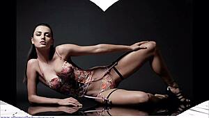 b sexy bikini show with a personal touch, kinda messed up but hot