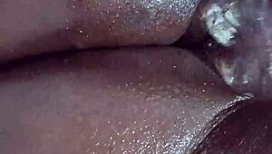 Watch ebony lesbians with big tits get double penetrated and squirt?