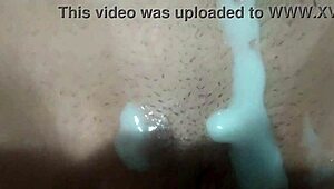 Hey, this young boy lost his virginity to my wife and filled her pussy with cum 😏