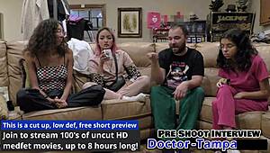 I swear, Dr. Tampa, Aria Nicole or Channy Crossfire, who’s nursin’ me first?