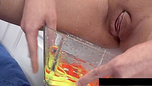 Man, I can’t even… watching innocent lil Elis with that dildo got me shook! Wet and Pissy got me all messed up over her puffy lips close-up.