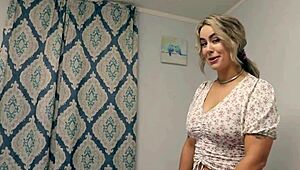 Hey, ever tried sharing a bed with hot step mom Misty like this?