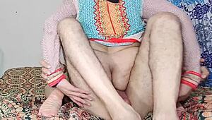 Unreal! Indian Muslim Cowgirl Whore Rides Cock with Wild Spanking