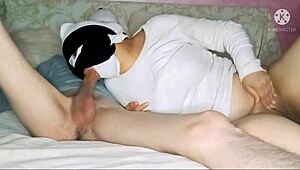 Arab Couple's Hard Orgasm Ride