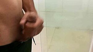 Skinny Amateur Delivers Massive Cumshot with Monster Cock in Solo