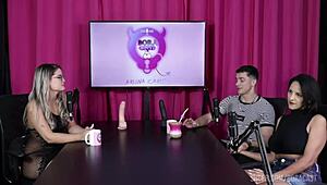 Watch Digão and Kel's Steamy Encounter with Bruna on Bora Cast