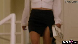 Hey, caught these lesbian teen babysitters with a strapon when I got home!