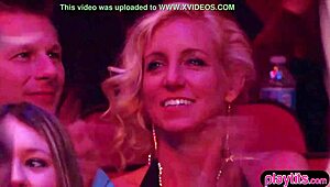 My Girlfriend's Emotional Swinger Club Orgy Night With Group Sex And Dancing