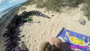 Yo, check sensual sea adventures with sexydea’s pov doggystyle on the beach