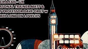 Matt, Adreana, And Lucy Engage In Deepthroat And Riding In London