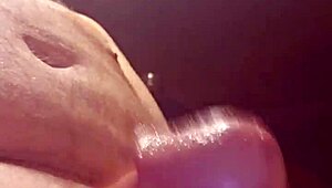 Having fun with tight pussy play after partying all night