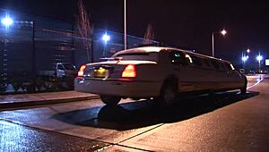 myla charles and rita faltoyano in lingerie sucking cock and getting fucked doggystyle in the car with cumshot 😏🚗