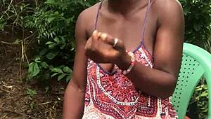 crazybitch creams her tight pussy then fucks big dildo hard