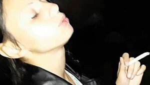 First I Treated The Stranger Girl To A Cigarette And Then I Treated Her To My Pussy - Lesbian Illusion Girls