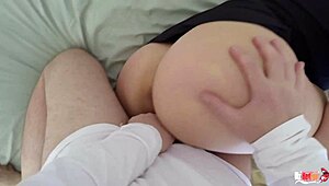 i punished my stepmom for stealing, banging her mouth and ass hard