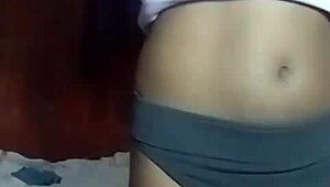 horny kenyan crossdresser stripping and fingering gaping asshole