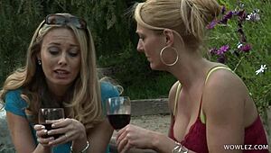 Anita dark and brenda james get wild in lesbian fingering fun