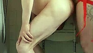 pegging my boyfriend's ass in public places for atm