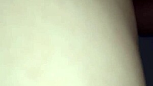 Pregnant pornstar in public toilet