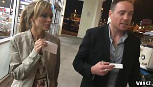 Pristine Edge, Beautiful Petite Milf, Cheats On Hubby, Gets Cum Covered While Squirting