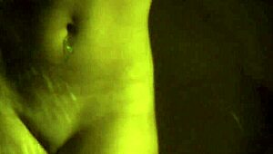 I saw this beautiful nude chick from Bollywood stripping and dancing, it's so cute!