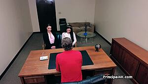 secretary n vice principal sneakin a blow at work on hidden cam... damn!