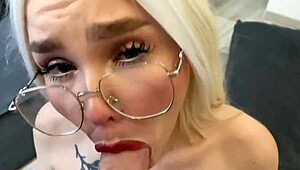 Just banged a sexy blonde realtor with blue eyes and curvy ass. She rode me wild in cowgirl style!