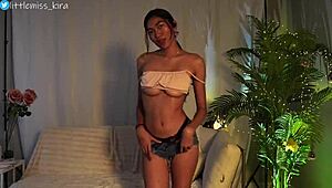 i got my big ebony ass licked with a dildo on webcam