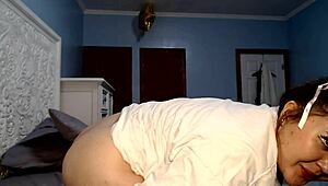 kitty says, 'i love eating my veggies with anal creampie'