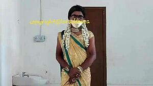 Indian Crossdresser Model Lara Dsouza Stuns in Saree Video