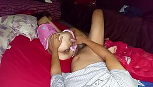 My wife loves getting pounded sideways in bareback action.