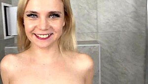 Dap Piss Drink - Bella Grey Vs 2 Monster Cocks!