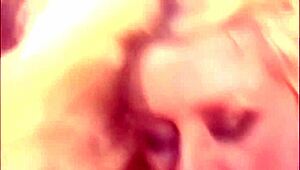 Slutty Blonde Girl Fucking In High Heels