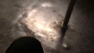 Big ass girl on train getting groped 😏