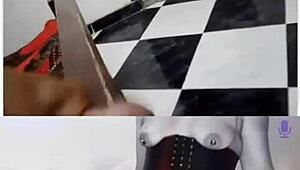 You and me sharing love forever in web chat.