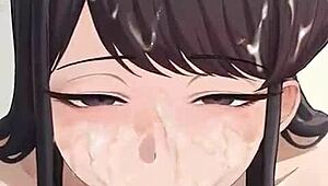 Komi can't communicate but sucks dick perfectly