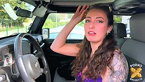 Livia Jeune Coquine Devours Cock and Pussy in Wild FFM Threesome