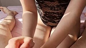 Hot Sunny Handjob Sparks Curiosity