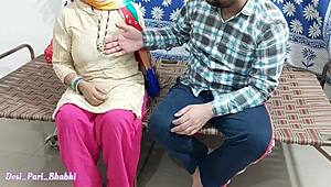 Desi Indian Step Mom Bangs Her Son's Friend Hard!