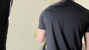 Behind the scenes, Carmona, you fucked me so good with that big ass!