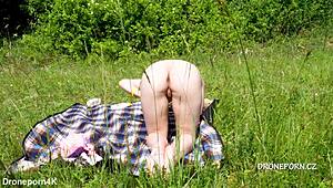 Just spotted this young Czech redhead with a killer ass