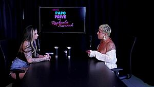 just joana FUCKING with podolatry on SHEER RED