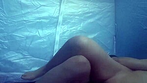 Intense Fucking My Stepsister In The Camping Tent With Cum