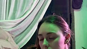 cunhada gets messy with cum in hot amateur action