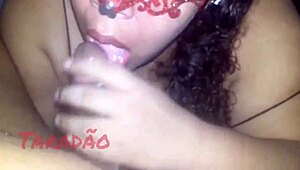 Mature wife sucks and takes in ass