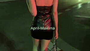 Japanese Street Whore April-Maxima Sucks Cock with Cum-Filled Mouth for Customer