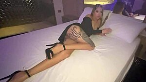 Tattooed Blonde Feels Intense Fucking Stranger In Hotel After Party
