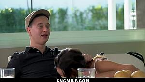 Yo, stepfamily turned a foosball game into freeuse sex with CNCMilf! What a crazy night!