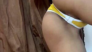 Petite babe wants big cock in her tight pussy